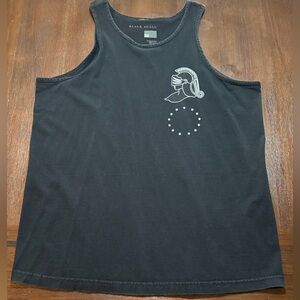 Black Scale Tank Top XL